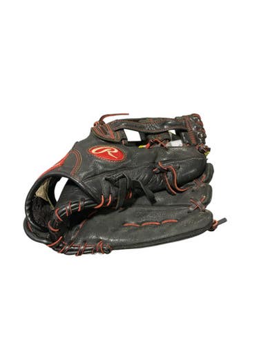 Used Rawlings R9 BB/SB Glove RH Throw Black 12" 11834-S000037823