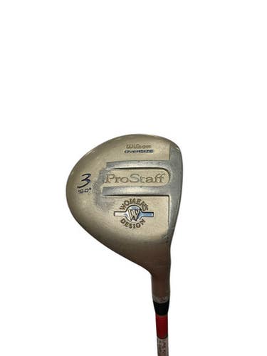 Used Wilson PRO STAFF WOMENS 3W Womens Fairway Wood RH 3 Wood 11834-S000012459