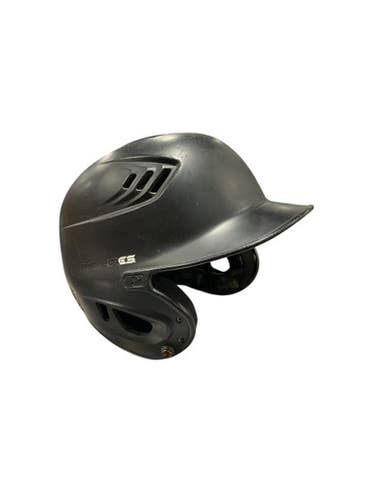 Used Rawlings SOFTBALL HELMET Batting Helmet w/Mask Black MD 11834-S000010736