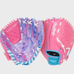 New RAWLINGS PINK RHT FLEX PALM SERIES 10-INCH SOFTBALL GLOVE 11834-RAWR00713918
