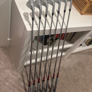 2023 Right Handed Iron Set Extra Stiff Flex Steel Shaft (Used)