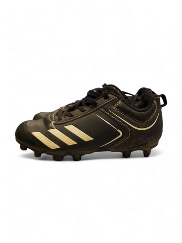 Used Adidas ADIDAS BLACK BASEBALL CLEATS BB/SB Cleats Black Youth 12.0 11863-S000023718