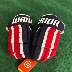 Red Junior Warrior Dynasty AX3 Gloves 12" (New)