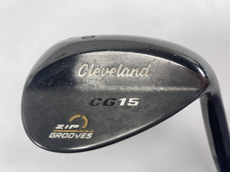 Cleveland CG15 Black Pearl Wedge 60* 8 Bounce Traction Wedge Steel Mens RH