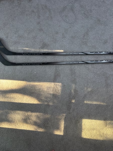 Left Hand Custom Silver Bauer Hyperlite 2, 50 Flex P28, Tactile Grip  (New)