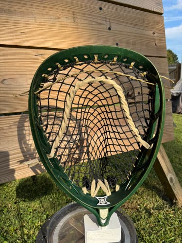 Brine Eraser 2 Strung Goalie Head (Used) Dyed Emerald Green