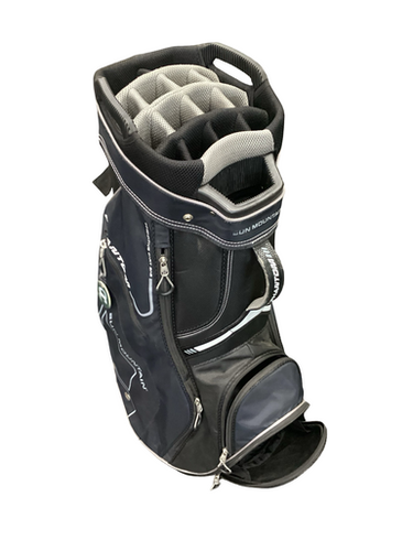 Used Sun Mtn PHANTOM Mens Cart Bag Black 11613-S000167175