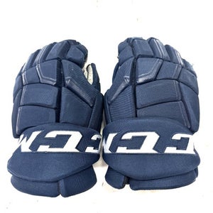 Used CCM PRO Senior Gloves Navy Blue 15" 11860-S000297188