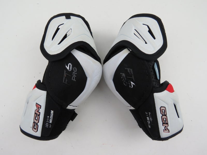 CCM JetSpeed FT6 PRO NHL Pro Stock Ice Hockey Player Elbow Pads Protective Size Senior Medium