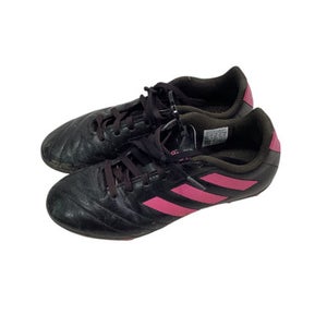 Used Adidas Soccer Cleats Black And Pink Junior 03.5 11347-S000254689