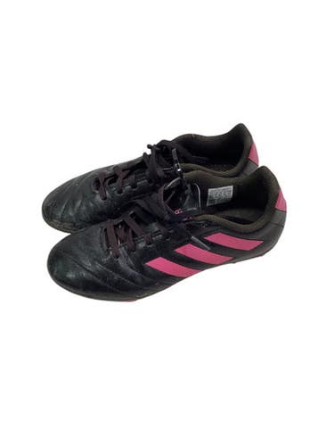 Used Adidas Soccer Cleats Black And Pink Junior 03.5 11347-S000254689