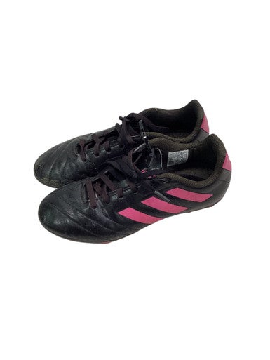 Used Adidas Soccer Cleats Black And Pink Junior 03.5 11347-S000254689