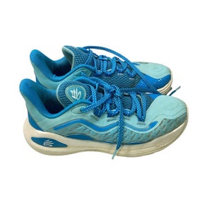 Used Under Armour CURRY Basketball Shoes Y Carolina Blue Junior 05.5 11347-S000254668