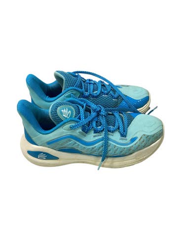 Used Under Armour CURRY Basketball Shoes Y Carolina Blue Junior 05.5 11347-S000254668