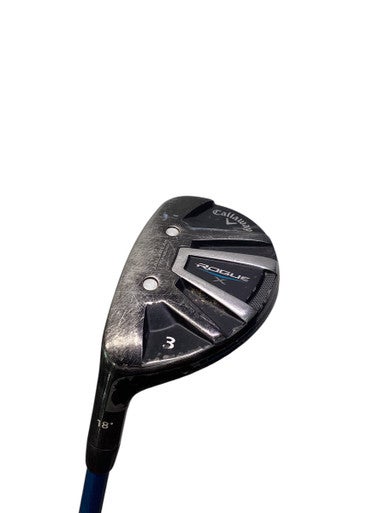 Used Callaway ROGUE X HYBRID Mens Hybrid Club LH 3 Hybrid 11347-S000254654