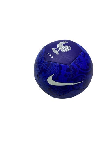 Used Nike FFF BLUE All Size Soccer Ball Royal Blue 3 11347-S000254645