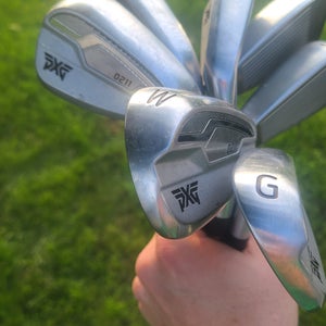 PXG 0211 COR2 Right Handed Irons Extra Stiff(7 Clubs)(Used)