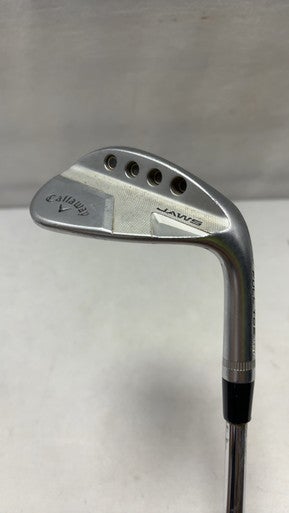 Used Callaway JAWS FULL TOE RAW Golf Wedge Mens RH 56 Degree 11490-S000265474