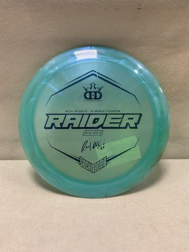 Used Dynamic Discs SOCKIBOMB RAIDER Disc Golf Driver Royal Blue 11490-S000265470