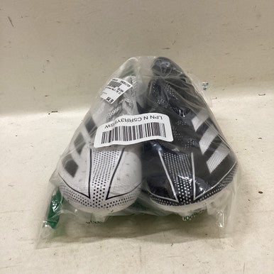 Used Adidas Adult FB Cleats Black And White Senior 5.5 11725-S000491316