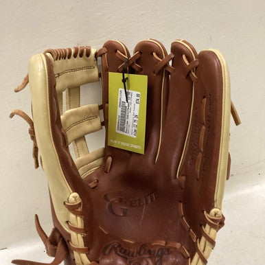 Used Rawlings GGE1275HBRC BB/SB Glove RH Throw Chocolate And Almond 12 3/4" 11725-S000491312