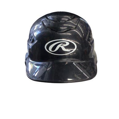 Used Rawlings BASEBALL HELMET Batting Helmet No Mask Black SM 11760-S000081468