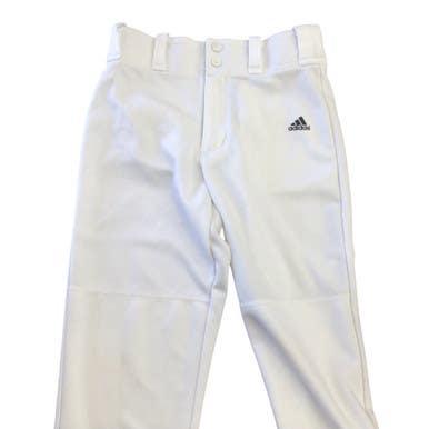 Used Adidas BASEBALL PANTS BB/SB Pant Boys White MD 11760-S000081440