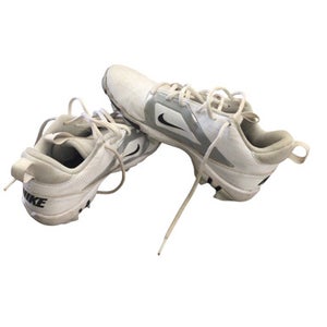 Used Nike Jr FB Cleats White Junior 05.5 11760-S000081438