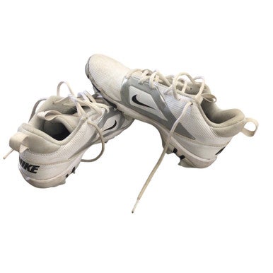 Used Nike Jr FB Cleats White Junior 05.5 11760-S000081438