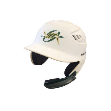Used Rawlings BASEBALL HELMET Batting Helmet No Mask White MD 11760-S000081435