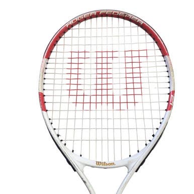 Used Wilson FEDERER 21 Junior Tennis Racquet White 21" 11760-S000081425