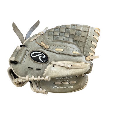 Used Rawlings HIGHLIGHT BB/SB Glove RH Throw Grey 10 1/2" 11760-S000081392
