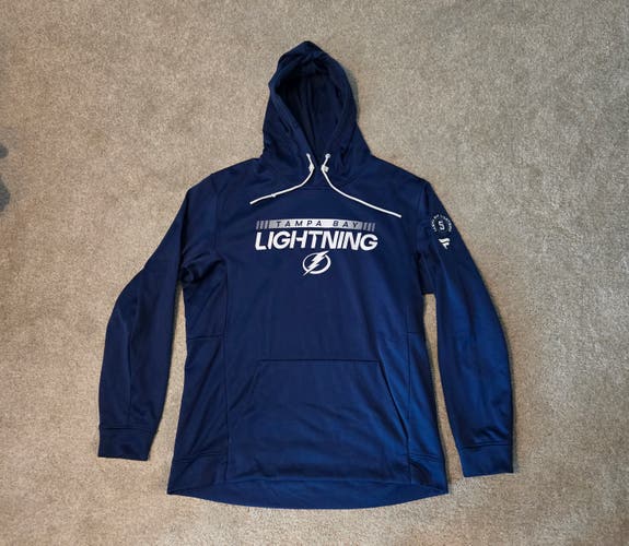Tampa Bay Lightning Player Worn Hoodie - Phil Myers