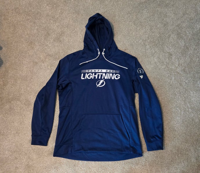 Tampa Bay Lightning Player Worn Hoodie - Phil Myers