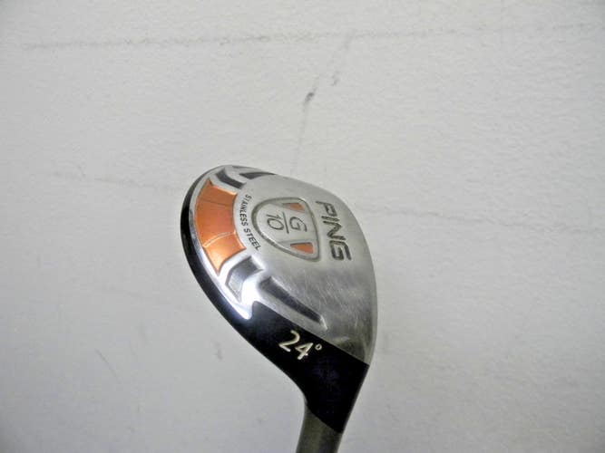 PING G10 # 5 HYBRID FACTORY GRAPHITE REGULAR FLEX 24*
