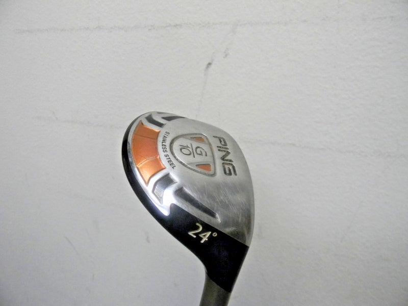PING G10 # 5 HYBRID FACTORY GRAPHITE REGULAR FLEX 24*
