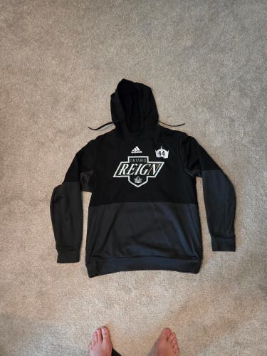 Ontario Reign #44 Black Men's XL Adidas Sweatshirt (Used)