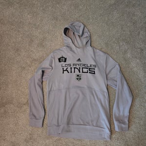 LA Kings #28 Worn Gray Men's Large Adidas Sweatshirt (Used)