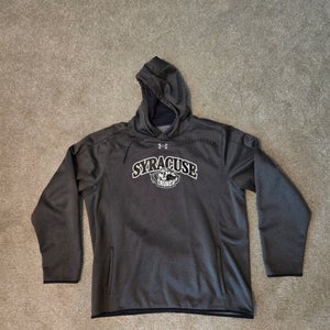 Syracuse Crunch Gray Men's XL Under Armour Sweatshirt (Used)
