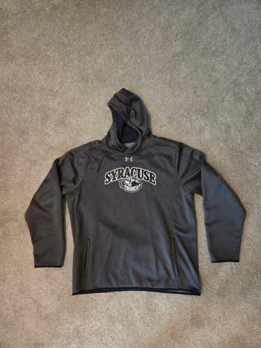 Syracuse Crunch Gray Men's XL Under Armour Sweatshirt (Used)