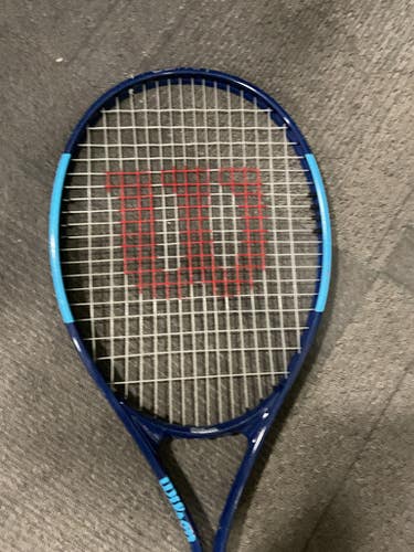 Used Wilson ULTRA 112 Adult Tennis Racquet Royal Blue 4 3/8" 11614-S000220851