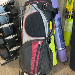 Used Walter Hagen JR STAND BAG Jr Stand Bag Maroon 11614-S000220830