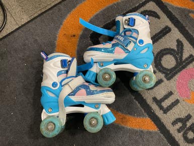 Used SULIFEEL QUAD SKATES Child Roller Quad Skates Royal Blue Youth 09.0 11614-S000220837