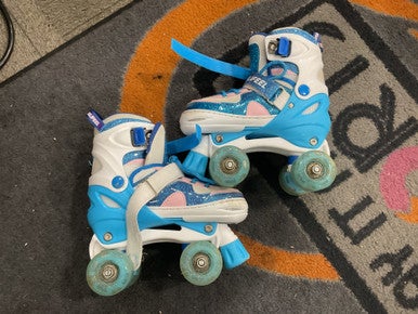 Used SULIFEEL QUAD SKATES Child Roller Quad Skates Royal Blue Youth 09.0 11614-S000220837