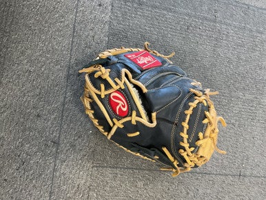 Used Rawlings GOLD GLOVE ELITE BB/SB Catchers RH Throw Black 32 1/2" 11614-S000220815