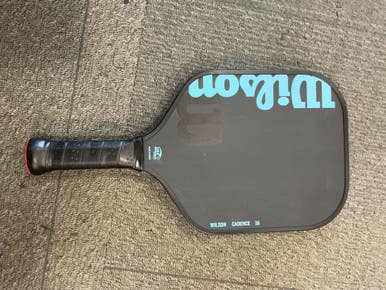 Used Wilson CADENCE 16 Pickleball Racquet Royal Blue 11614-S000220803