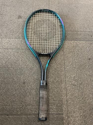 Used Spalding AEROSMASHER Adult Tennis Racquet Teal 4 3/8" 11614-S000220757