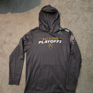 Vegas Golden Knights #10 Worn Gray Men's Large Sweatshirt (Used)