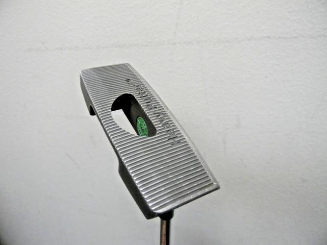 BOCCIERI GOLF HEAVY BLADE STYLE PLUMMERS NECK PUTTER  33" NEW GRIP
