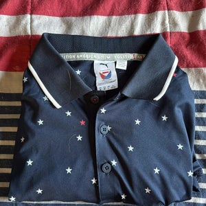 Blue Medium Men's Puma Shirt (Used)